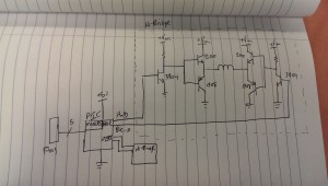 Gimbal breadboard schematic