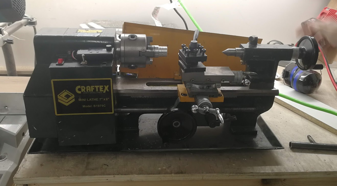 Craftex 2024 mini lathe